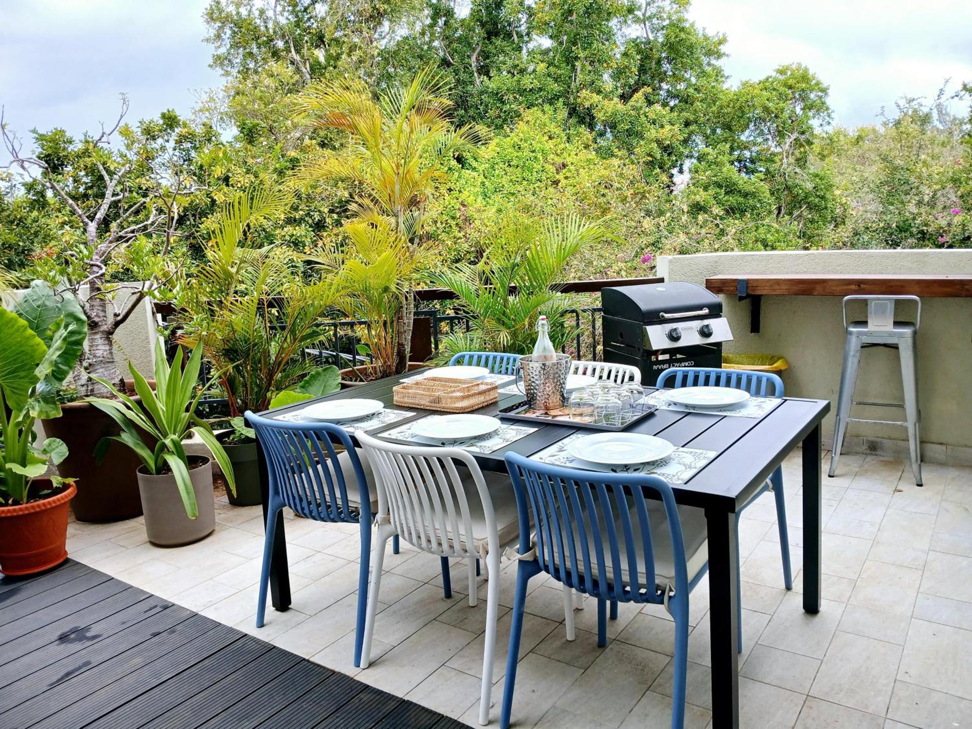 Seaside 3 Suites Penthouse With Pool Gym & Bbq Terrace カップ・マルールー エクステリア 写真