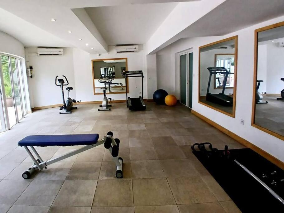 Seaside 3 Suites Penthouse With Pool Gym & Bbq Terrace カップ・マルールー エクステリア 写真