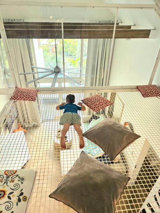 Seaside 3 Suites Penthouse With Pool Gym & Bbq Terrace カップ・マルールー エクステリア 写真