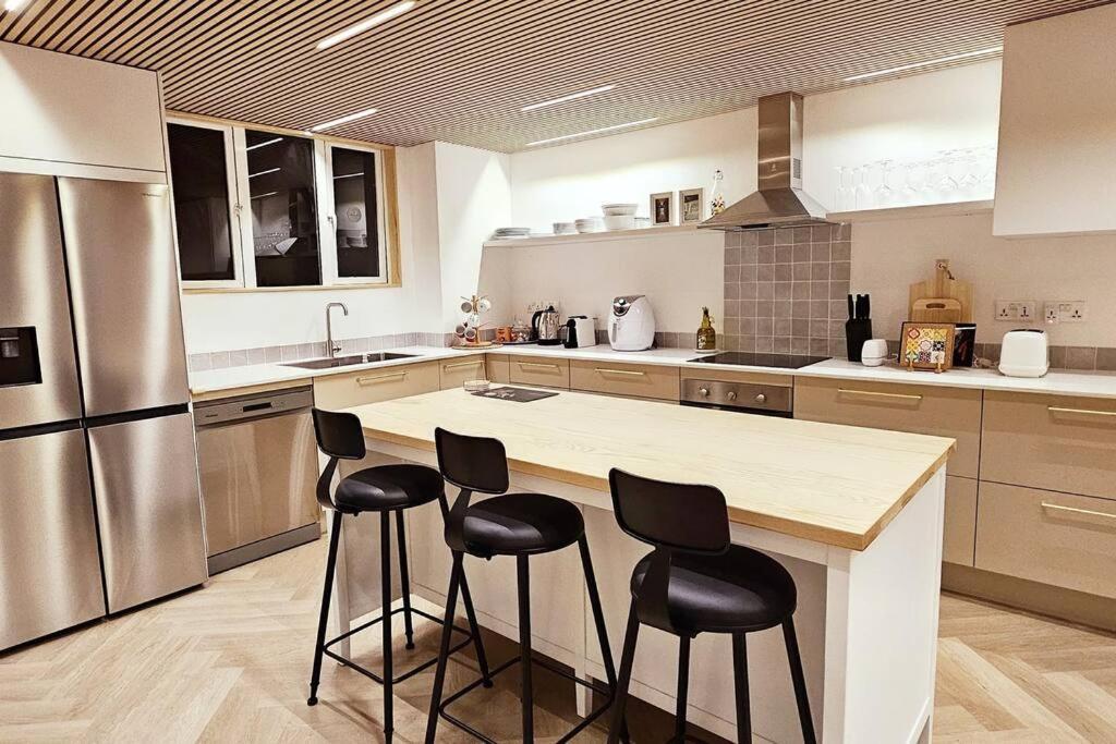 Seaside 3 Suites Penthouse With Pool Gym & Bbq Terrace カップ・マルールー エクステリア 写真