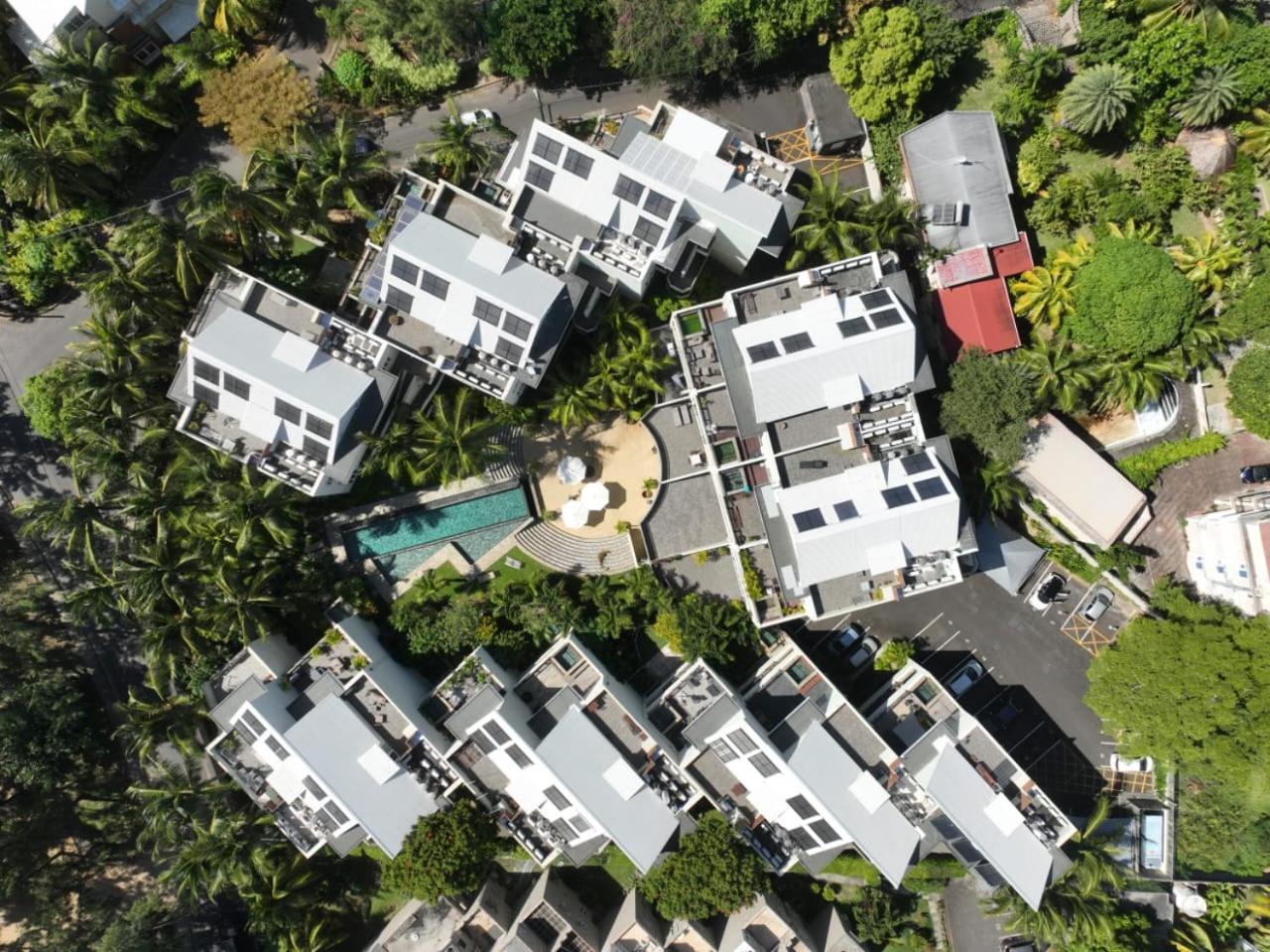 Seaside 3 Suites Penthouse With Pool Gym & Bbq Terrace カップ・マルールー エクステリア 写真