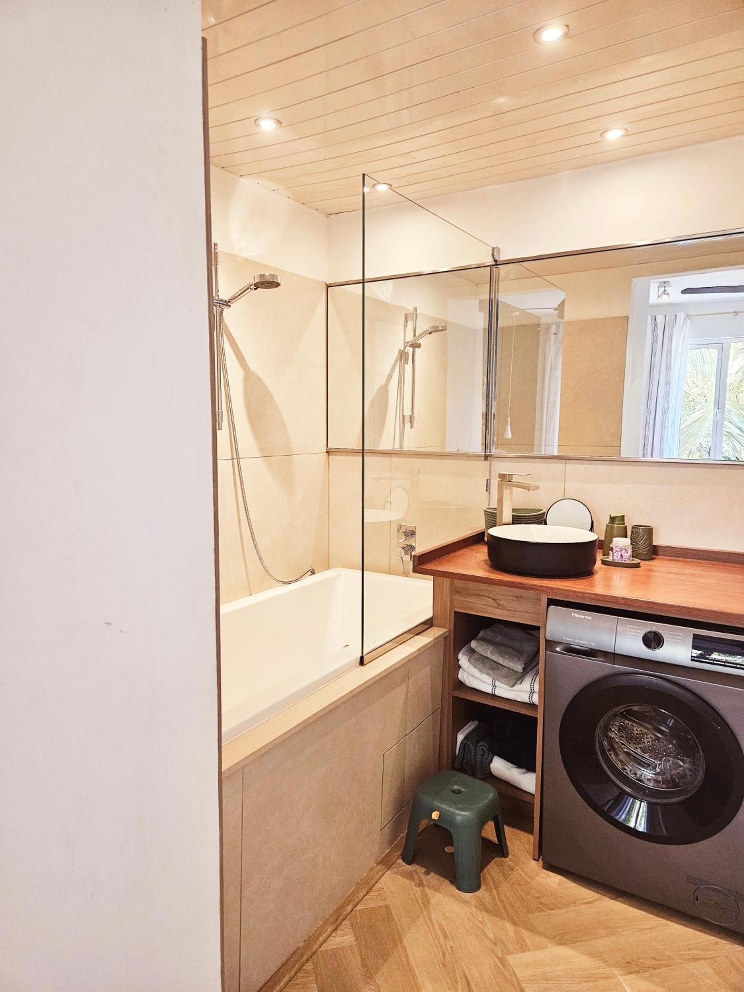 Seaside 3 Suites Penthouse With Pool Gym & Bbq Terrace カップ・マルールー エクステリア 写真